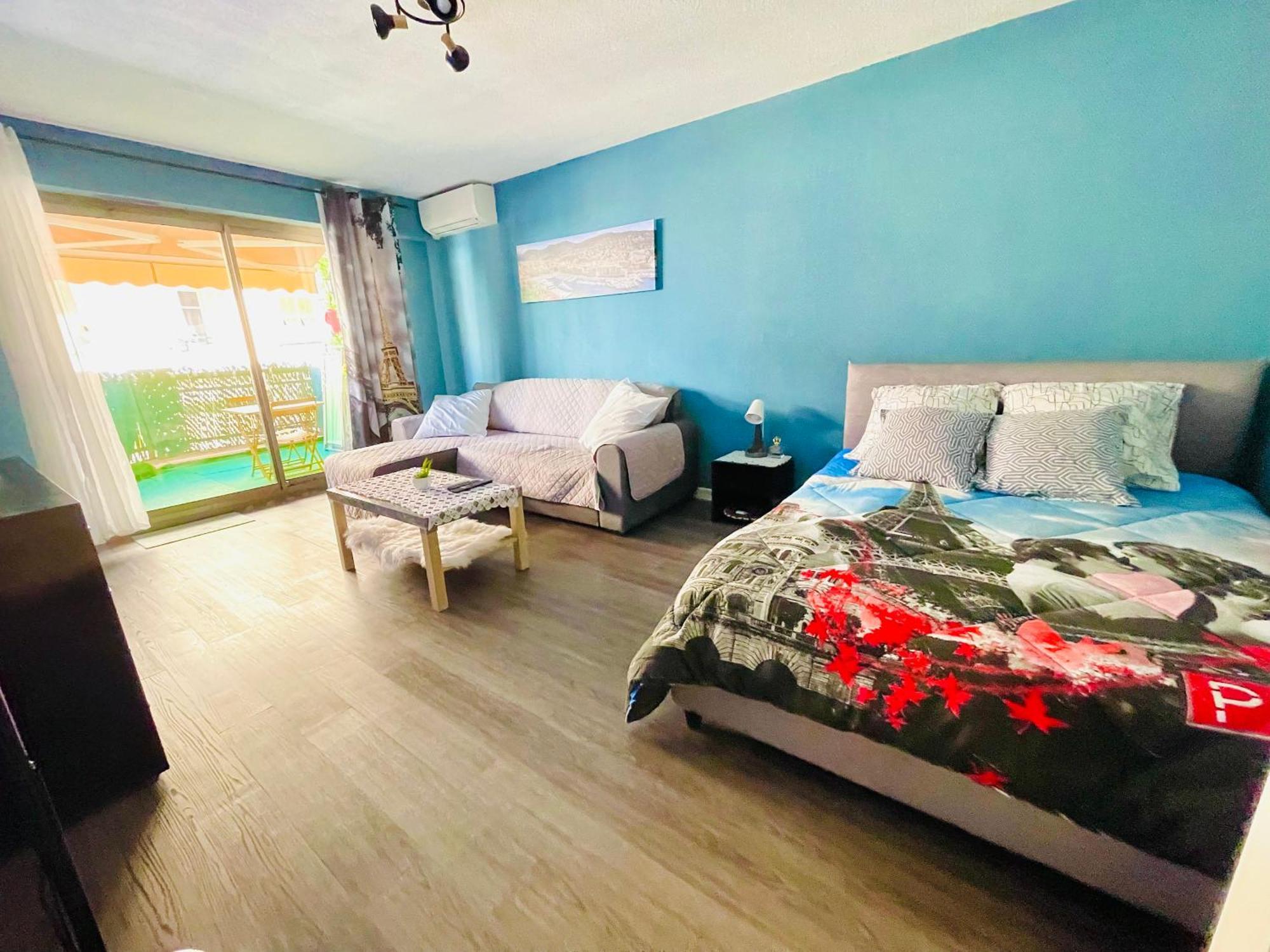 Confortable Studio A Nice Centre Cote Plage Bel Terrasse Paddle 外观 照片